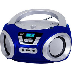 Trevi CMP-544 Φορητό Ράδιο CD Player με Bluetooth / MP3 Λευκό Μπλε