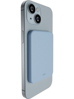 Puro Wireless Magsafe Power Bank 4200mAh με Θύρα USB-C Blue
