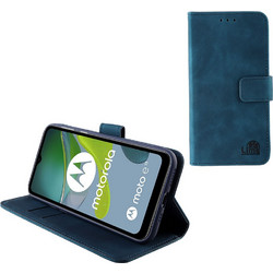 Lime Essential Magnet Wallet Θήκη Μπλε (Moto E13)
