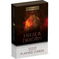 Winning Moves House of Dragons Τράπουλα Μαύρη WM04535-EN1