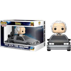 Funko Pop! Rides Back To The Future 133 Doc with Time Machine