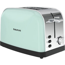 Taurus Vintage II Φρυγανιέρα 2 Θέσεων 950W Πράσινη