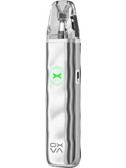 Oxva Xlim Go 2 Metal Silver Ηλεκτρονικό Τσιγάρο Pod Kit 2ml με Ενσωματωμένη Μπαταρία