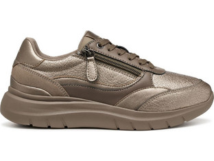 Geox Plummery Γυναικεία Sneakers Μπρονζέ D56YNE02NNFC6537