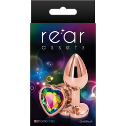 NS Novelties Rear Assets Heart Πρωκτική Σφήνα Diamond Plug 8cm