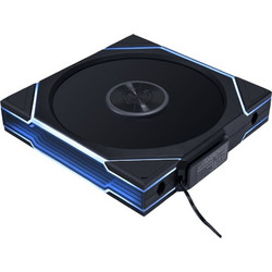 Lian Li Uni Fan TL Wireless Reverse Case Fan 140mm ARGB με Σύνδεση 4-Pin PWM Black