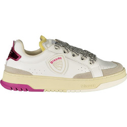 Blauer Γυναικεία Sneakers Flatforms Λευκά S5ADEL02