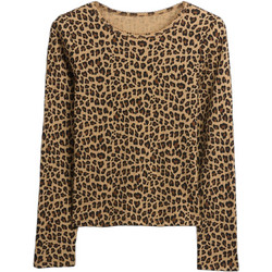 Gap Παιδικό T-Shirt Μακρυμάνικο Καφέ Μπεζ 817667003