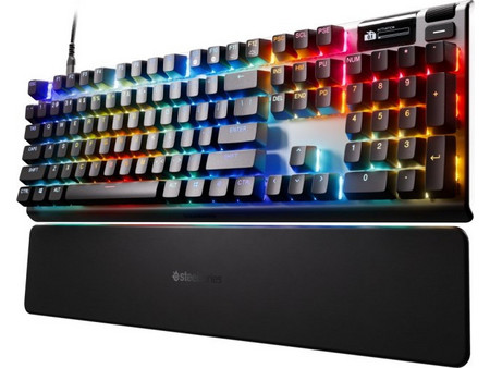 SteelSeries Apex Pro Gen 3 Μηχανικό Gaming Πληκτρολόγιο με SteelSeries OmniPoint 3.0 Διακόπτες RGB Black