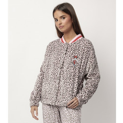 Admas Γυναικεία Ρόμπα Χειμωνιάτικη Fleece Καφέ 67261