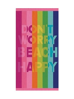 Beach Happy Πετσέτα Θαλάσσης 75x150cm 1192402