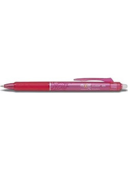 Pilot Frixion Clicker Στυλό Gel που Σβήνει 0.5mm Ροζ BLRT-FR5P