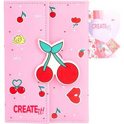 CREATE it! Σετ Μακιγιάζ Βιβλίο με Μαγνητικό Κλείσιμο Cherry