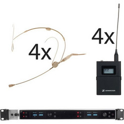 Sennheiser EW-DX 4x HSP2 Q1-9 Set