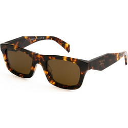 Prada PRC06S 14L09Z Ανδρικά Γυαλιά Ηλίου Τετράγωνα Κοκάλινα Ταρταρούγα με Καφέ Φακό