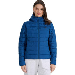 4F Γυναικείο Μπουφάν Χειμωνιάτικο Puffer Μακρύ Royal Blue 4FWAW25TDJAF580-30S