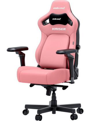 Anda Seat Kaiser 4 V2 XL 6D Καρέκλα Gaming Δερματίνης με Ρυθμιζόμενα Μπράτσα Ροζ 278-86-ADSK42XP