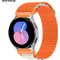 Sonique Alpine Loop Λουράκι Υφασμάτινο Orange / Beige (Universal 22mm)