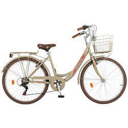 Orient Bikes Classic Παιδικό Ποδήλατο Πόλης 24" με 6 Ταχύτητες Μπεζ