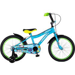 Orient Bikes Action Space 2025 Παιδικό Ποδήλατο Πόλης 18" Τιρκουάζ Κίτρινο Πράσινο