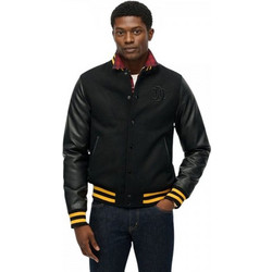 Superdry Ανδρικό Μπουφάν Χειμωνιάτικο Bomber Μαύρο M5012283A-02A