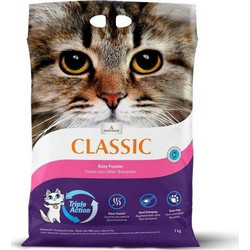Intersand Classic Baby Powder Άμμος Γάτας Μπετονίτης με Άρωμα Πούδρα 7kg