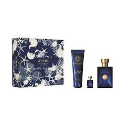 Versace Pour Homme Dylan Blue Eau de Toilette 100ml + 5ml + Shower Gel 150ml