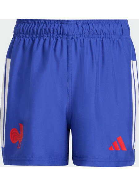Adidas Rugby Match Αθλητικό Παιδικό Σορτς Royal Blue Κόκκινο KF6829