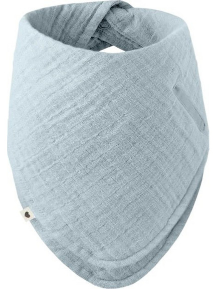 BIBS Σαλιάρα Μπαντάνα από 100% Βαμβάκι με Κουμπί Baby Blue