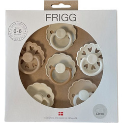 Frigg Πιπίλες Καουτσούκ Cinnamon Charm 0-6m 6τμχ