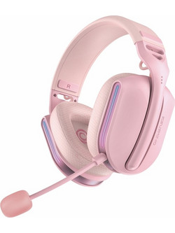 Oniverse Polaris Ασύρματο Gaming Headset Over Ear Pink