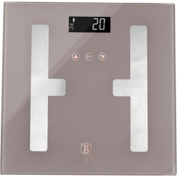 Berlinger Haus BH-9757 Ηλεκτρονική Ζυγαριά με Λιπομέτρηση Καφέ