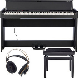 Korg C1 Air Set Ηλεκτρικό Πιάνο Όρθιο με 88 Βαρυκεντρισμένα Πλήκτρα Black