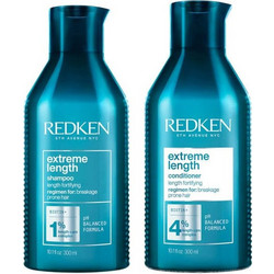 Redken Extreme Length Σετ Περιποίησης Μαλλιών Conditioner 300ml + Σαμπουάν 300ml