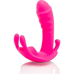 Zenn Butterfly For All Vibrator Δονητής 12cm Ροζ