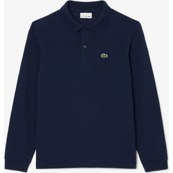 Lacoste Παιδικό Polo Μακρυμάνικο Navy Μπλε PJ1465