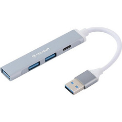 Techsuit H19 USB Hub 3.0 USB-A με 4 Θύρες USB-A