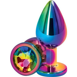 NS Novelties Rear Assets Medium Πρωκτική Σφήνα Diamond Plug 8cm