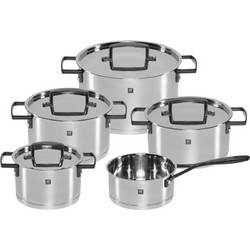 Zwilling Σετ Κατσαρόλες από Ανοξείδωτο Ατσάλι 5τμχ 71160-005-0