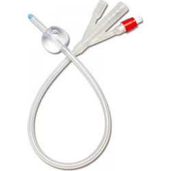 Farmacure Ουροκαθετήρας Foley 3-way Σιλικόνης No20 40cm 10ml