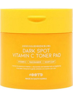 Dark OOTD Vitamin C Dark Spot T Ενυδατικά Μαντηλάκια Τόνωσης Προσώπου 70τμχ