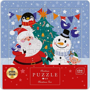 Παιδικό Puzzle interDRUK Christmas Tree 49 Κομμάτια