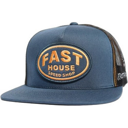 Fasthouse Archie Ανδρικό Καπέλο Jockey με Δίχτυ Snapback Υφασμάτινο Navy Μπλε 600019-30