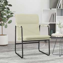 vidaXL Πολυθρόνα Δερματίνη Μπεζ 351361