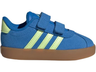 Adidas VL Court 3.0 Παιδικά Sneakers Royal Blue Lime IH3967
