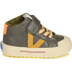 Victoria Παιδικά Sneakers Μποτάκια Χακί Πορτοκαλί 1065198
