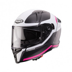 Caberg Avalon-X Pure Matt Black White Fuchsia Κράνος Μηχανής Full Face 1500gr