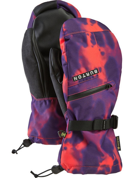 Burton 103841-EZR Αδιάβροχα Ανδρικά Γάντια Σκι & Snowboard με Μεμβράνη Gore-Tex Μωβ Κόκκινα
