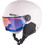 Alpina Zupo Hi-EPS Visor Q-Lite Παιδικό Κράνος Σκι & Snowboard Λευκό