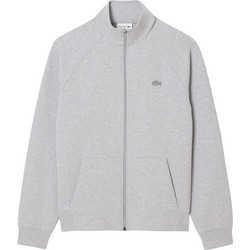 Lacoste Ανδρική Ζακέτα Fleece με Φερμουάρ Γκρι SH9559-CCA
